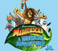 Madagascar - A Musical Adventure Jr. CD CD Audio Sampler cover